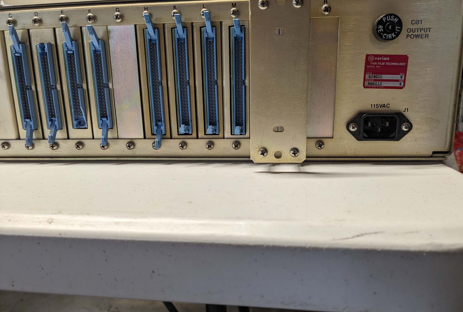 Photo Used VARIAN Spare parts for 3280 / 3290 For Sale
