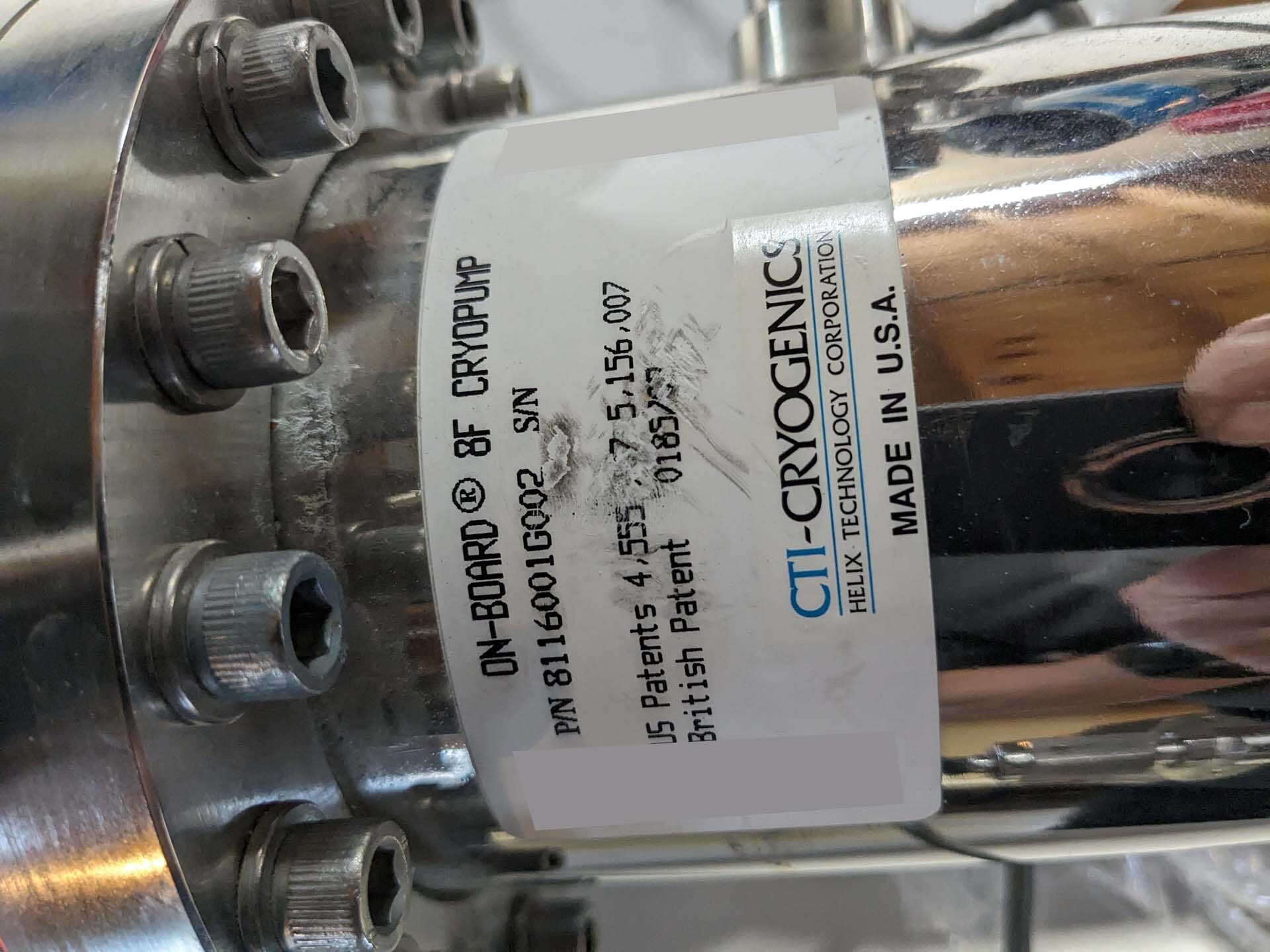 Photo Used VARIAN Spare parts for 3280 / 3290 For Sale
