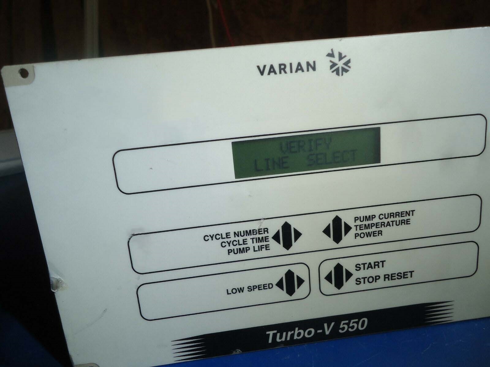 Foto Verwendet VARIAN Turbo-V 550 Zum Verkauf