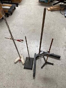 VARIOUS Lot of lab stands #9386406
