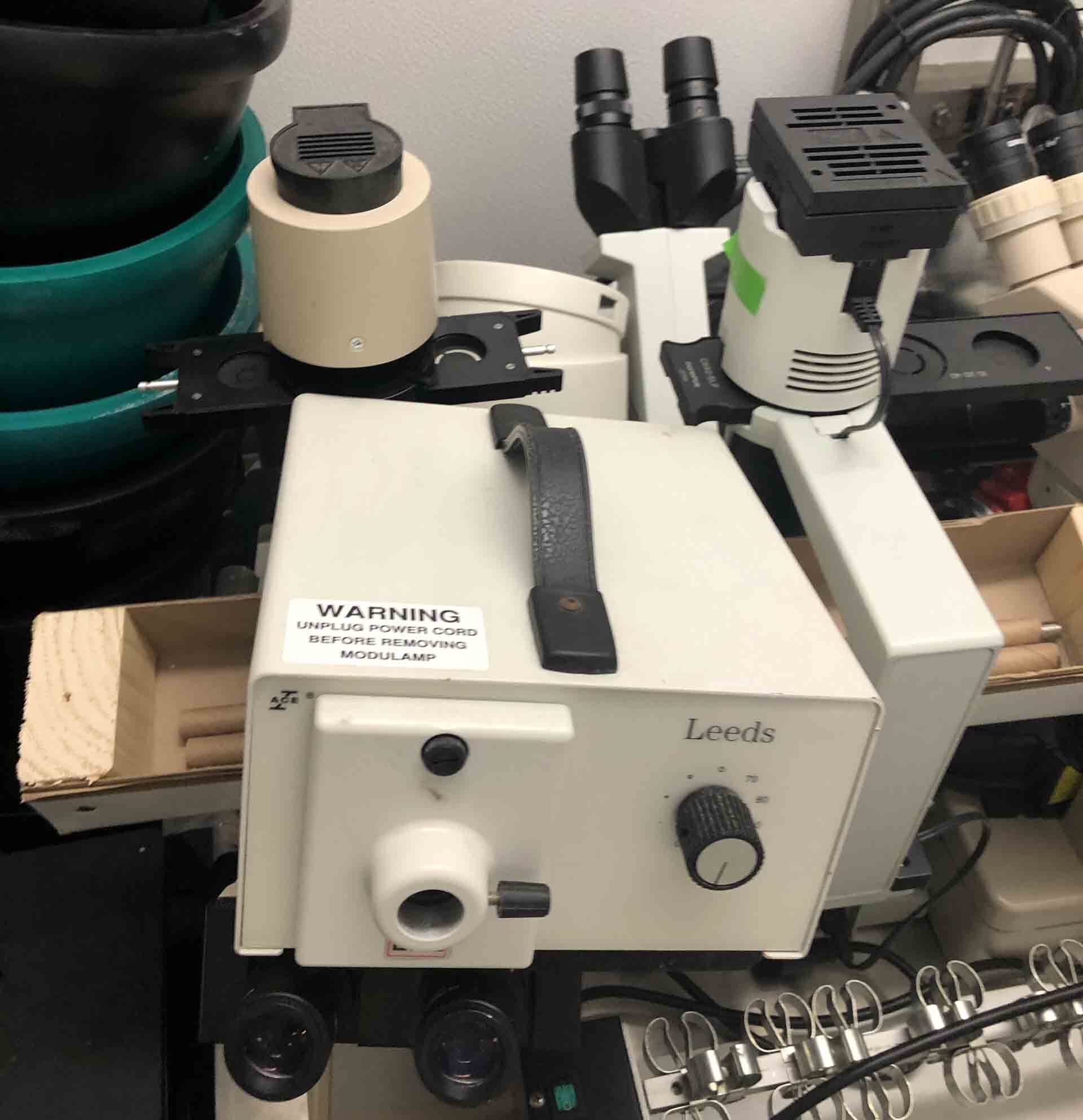 圖為 已使用的 VARIOUS Lot of (5) microscopes 待售