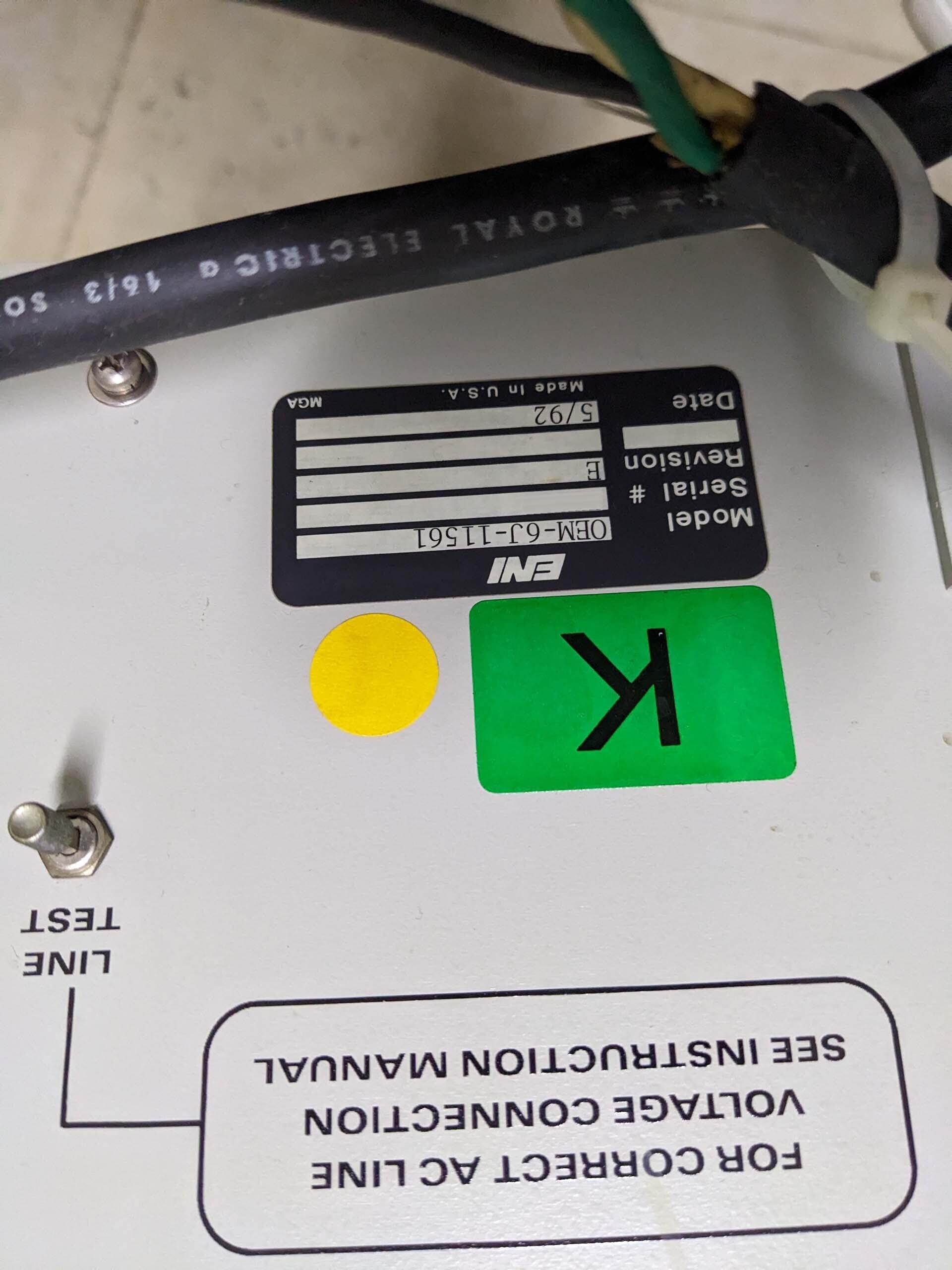 Photo Used VARIOUS Lot of power supplies For Sale