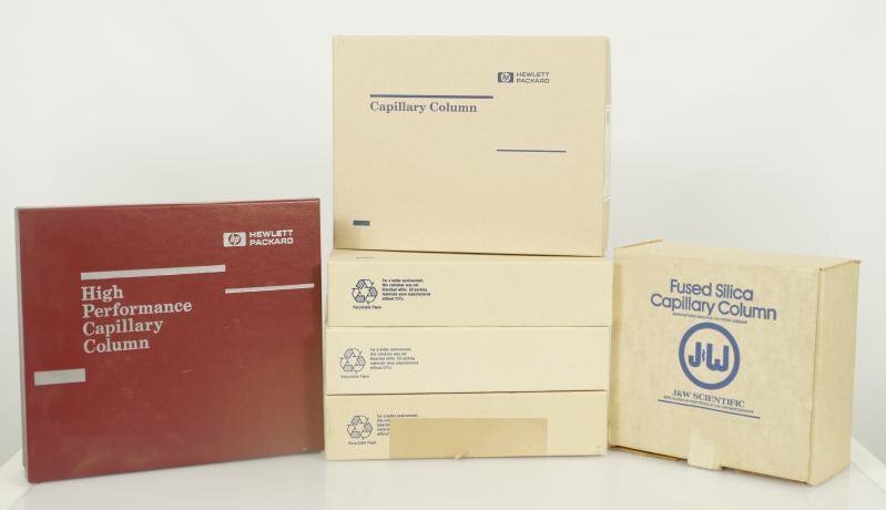 フォト（写真） 使用される VARIOUS Lot of capillary columns 販売のために