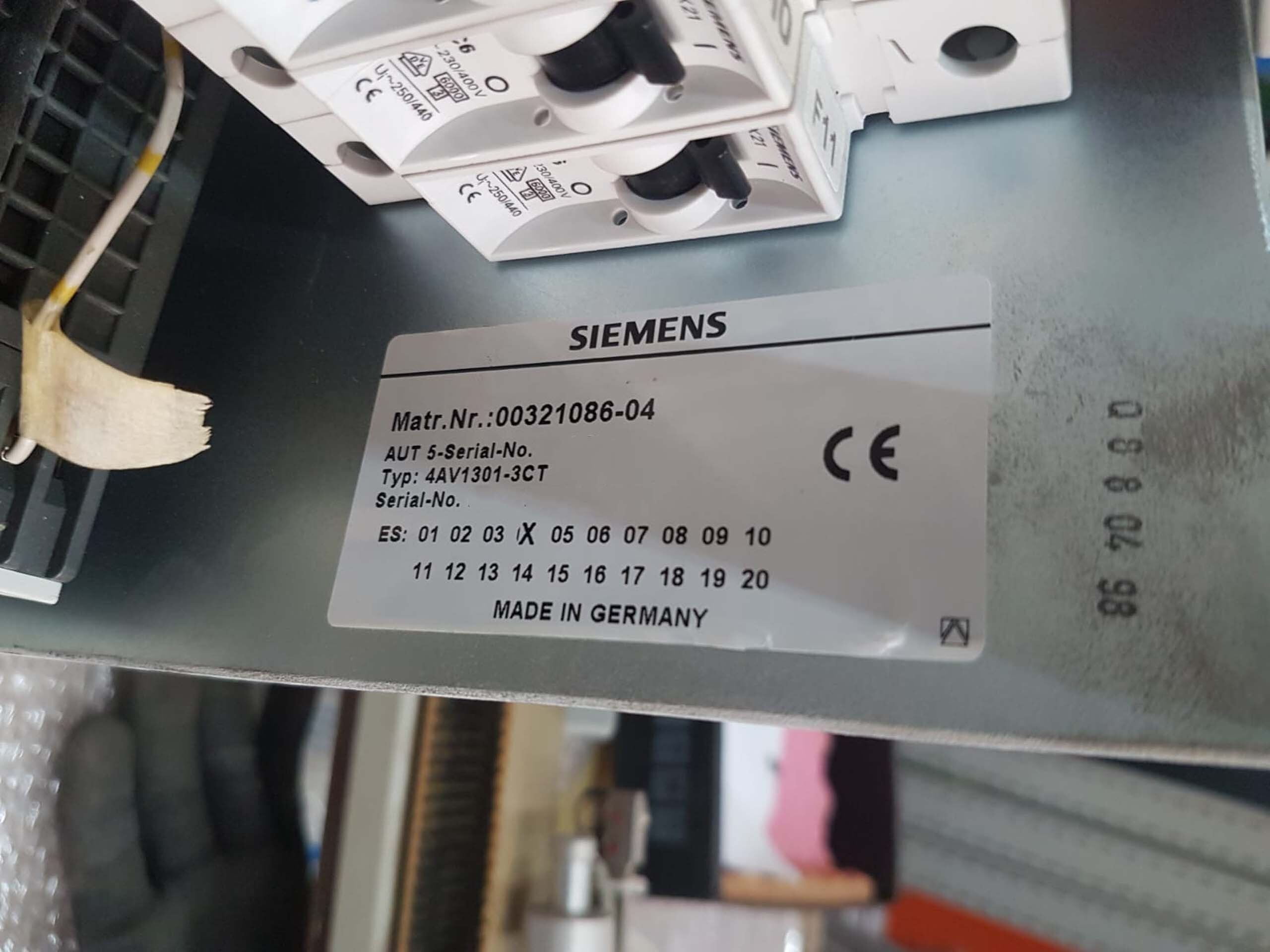 图为 已使用的 SIEMENS Spare parts for Siplace 80 S20 / Siplace 80 F4 FS / Siplace 80 G2 FS 06 待售