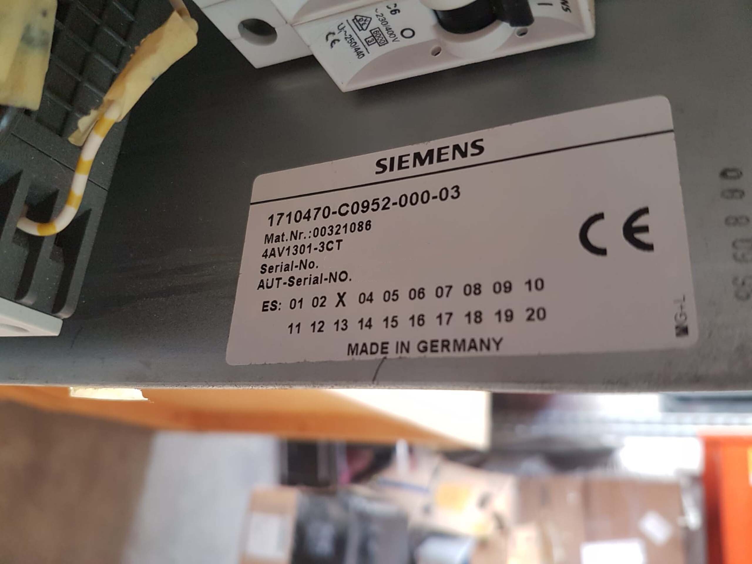 图为 已使用的 SIEMENS Spare parts for Siplace 80 S20 / Siplace 80 F4 FS / Siplace 80 G2 FS 06 待售