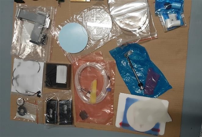 Photo Used VARIOUS Lot of spare parts For Sale