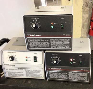 Foto Verwendet VARIOUS Lot of (3) heated recirculators Zum Verkauf