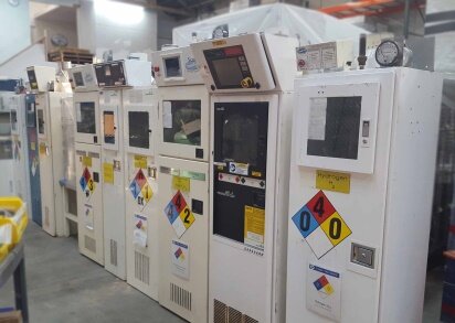 Gas cabinets, pumps and cylinders (used) for sale - buy for cheap price ...