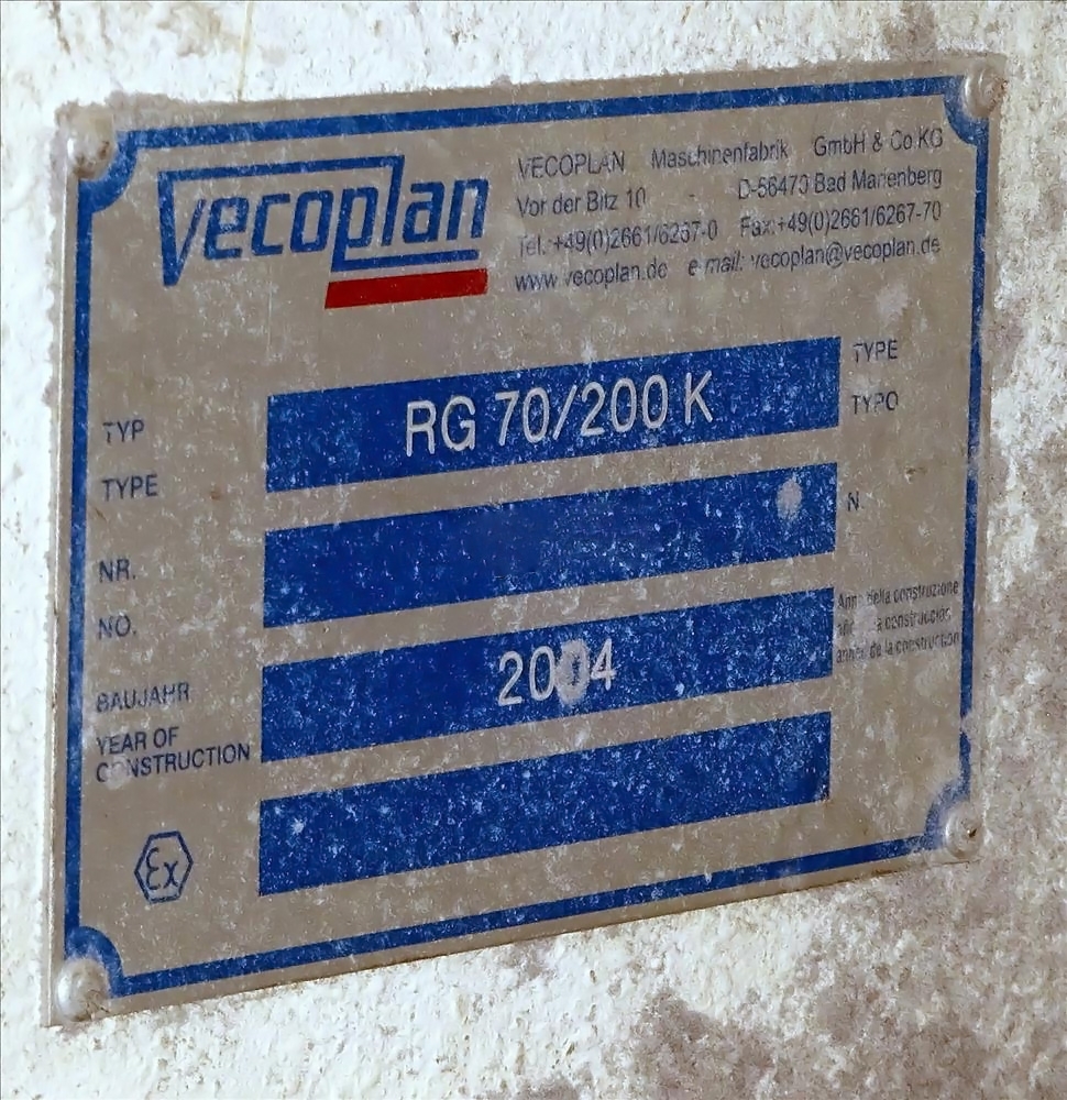 圖為 已使用的 VECOPLAN RG 70/200K 待售