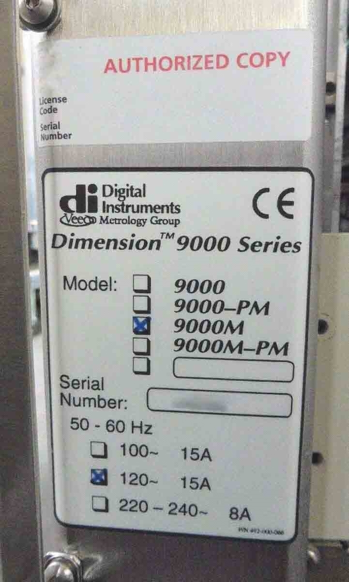圖為 已使用的 VEECO / DIGITAL INSTRUMENTS Dimension 9000M 待售