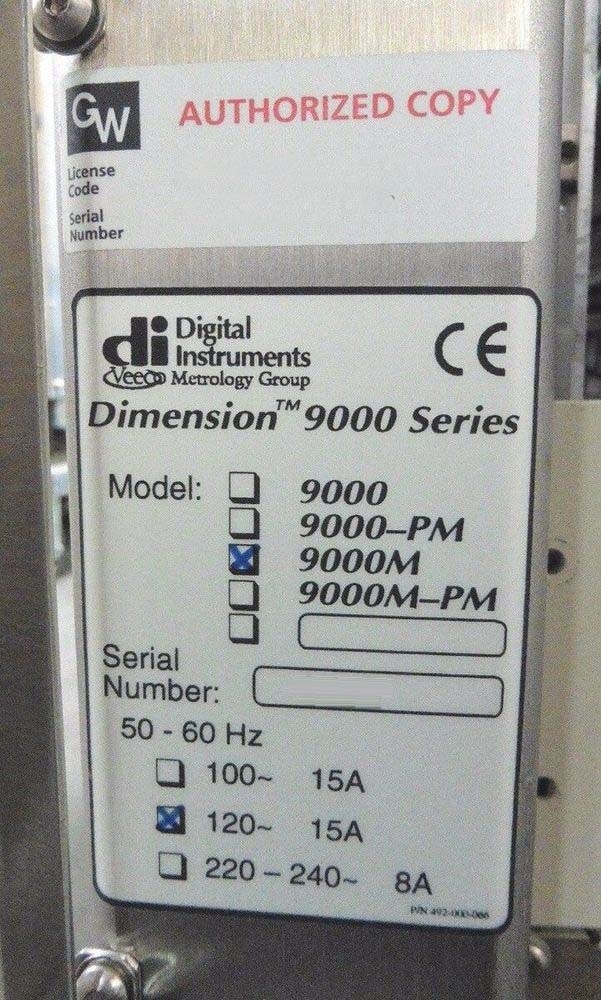 フォト（写真） 使用される VEECO / DIGITAL INSTRUMENTS Dimension 9000M 販売のために