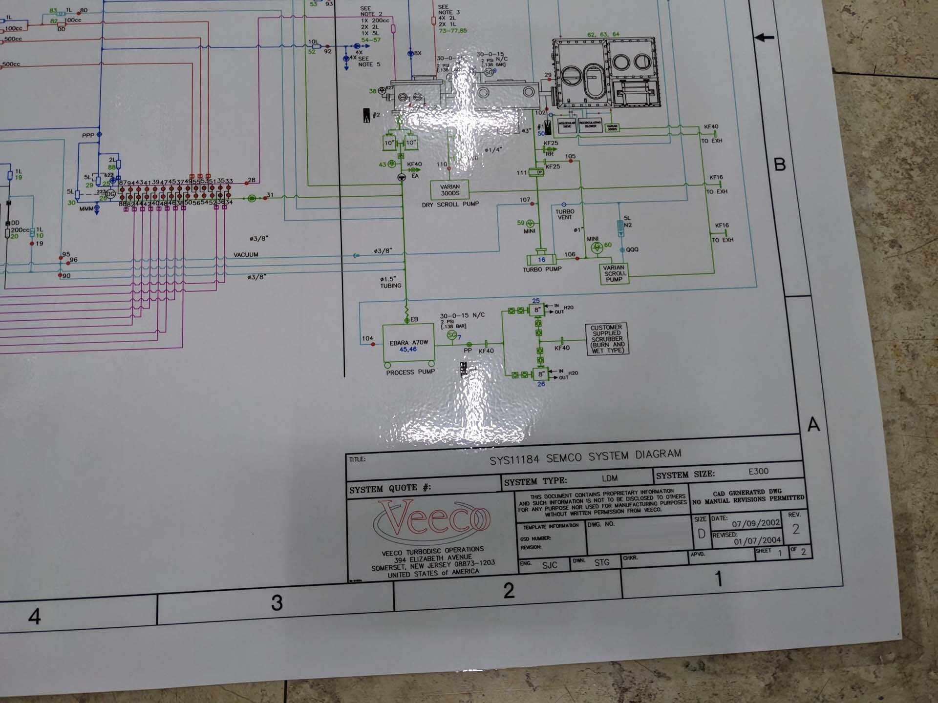 사진 사용됨 VEECO / EMCORE E300 판매용