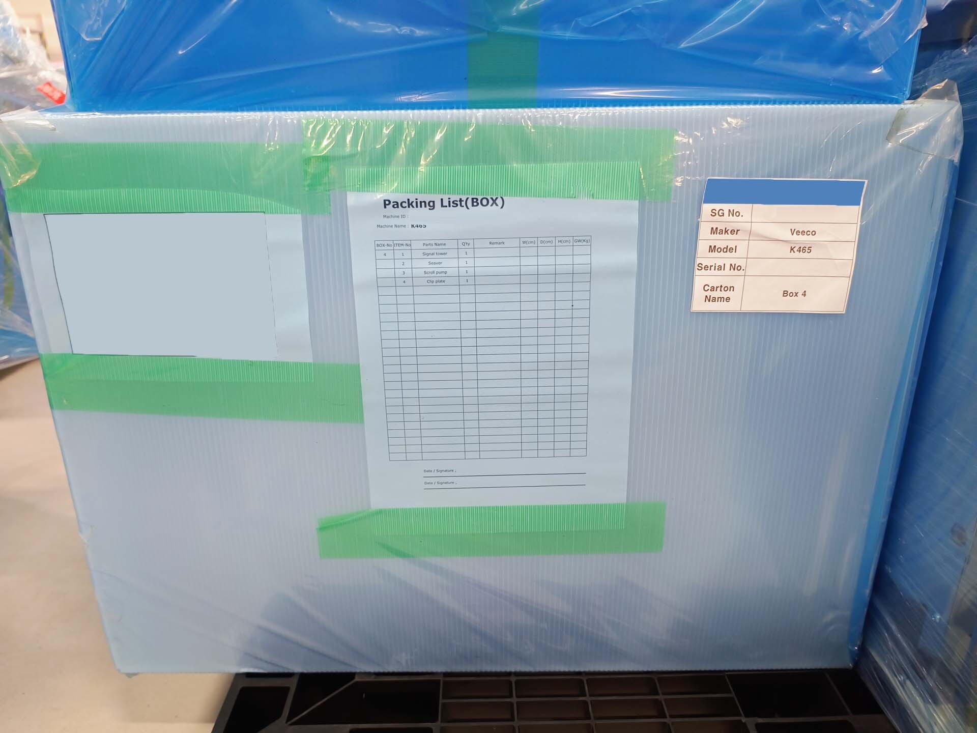 Photo Used VEECO / EMCORE K465 For Sale