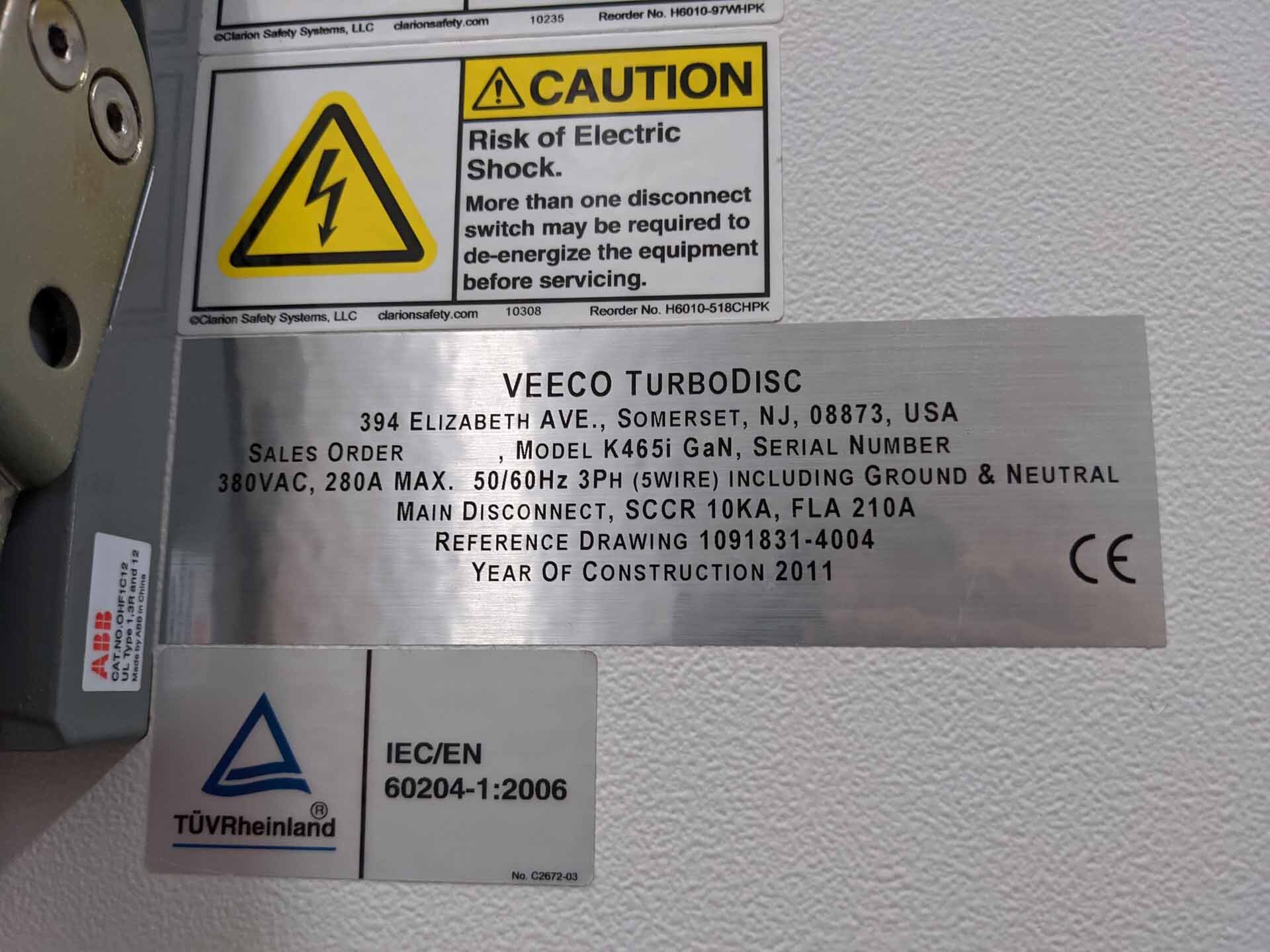 フォト（写真） 使用される VEECO / EMCORE TurboDisc K465i GaN 販売のために