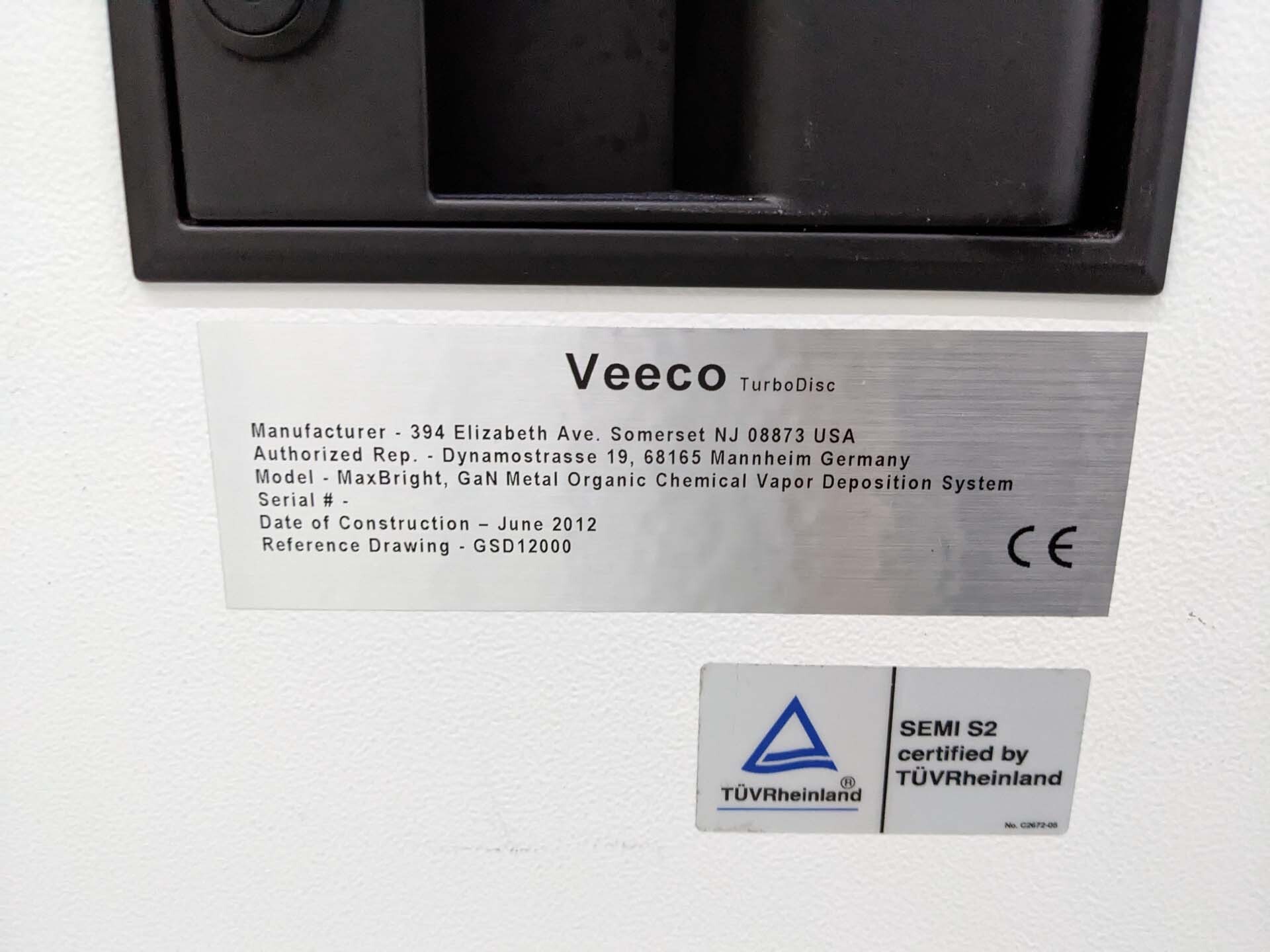 Photo Used VEECO MaxBright For Sale