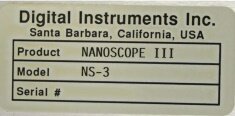 Foto Verwendet VEECO Nanoscope 3 Zum Verkauf