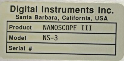 VEECO Nanoscope 3 #135014