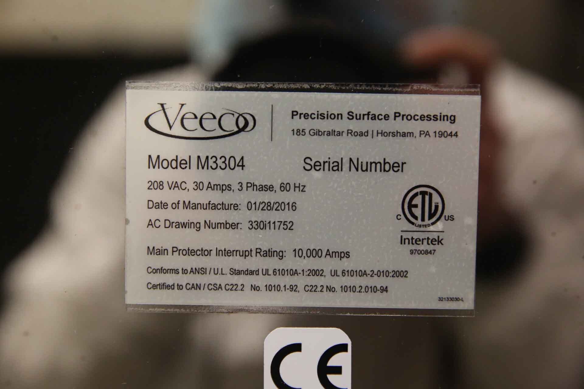 图为 已使用的 VEECO WaferStorm M3304 待售