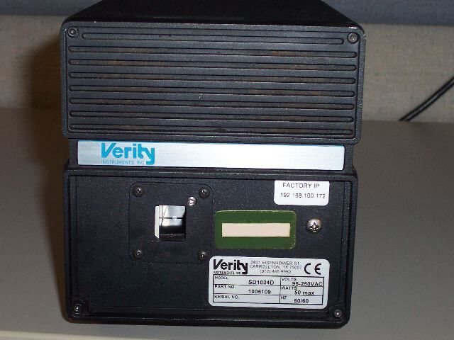 Photo Used VERITY SD 1024D For Sale