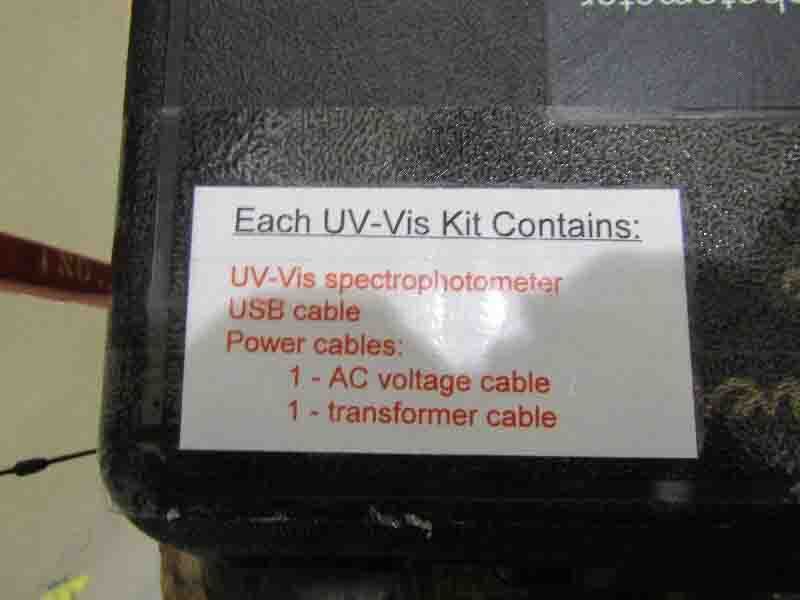 Photo Used VERNIER VSP-UV For Sale