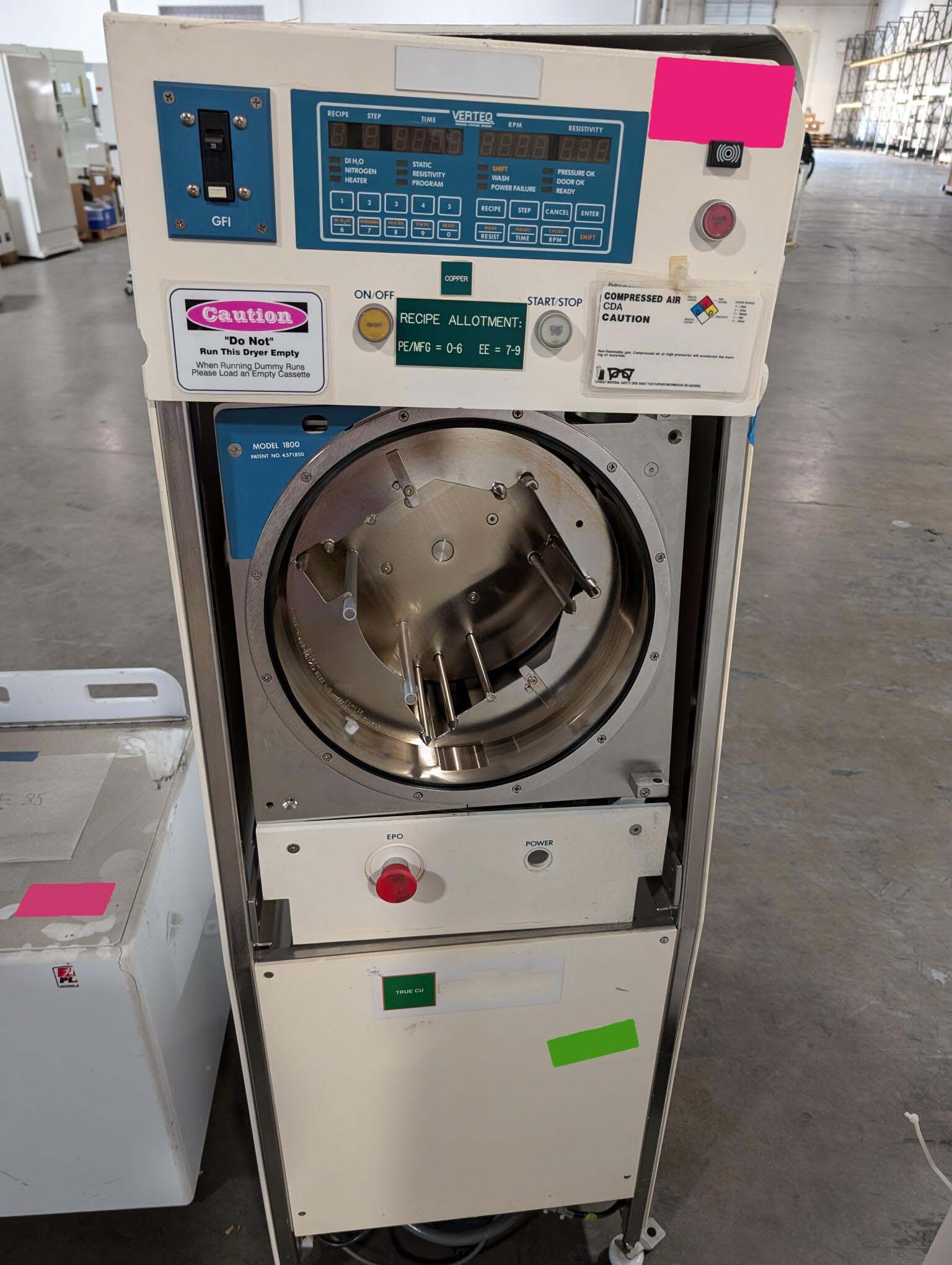 圖為 已使用的 VERTEQ 1800-6AR 待售