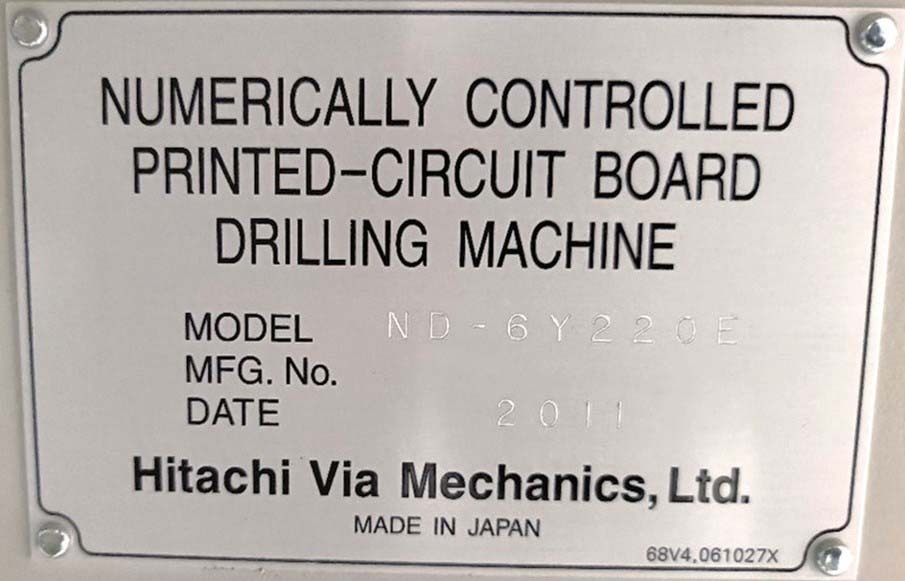 圖為 已使用的 HITACHI ND-6Y220E 待售