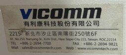 图为 已使用的 VICOMM SHB-9085 待售