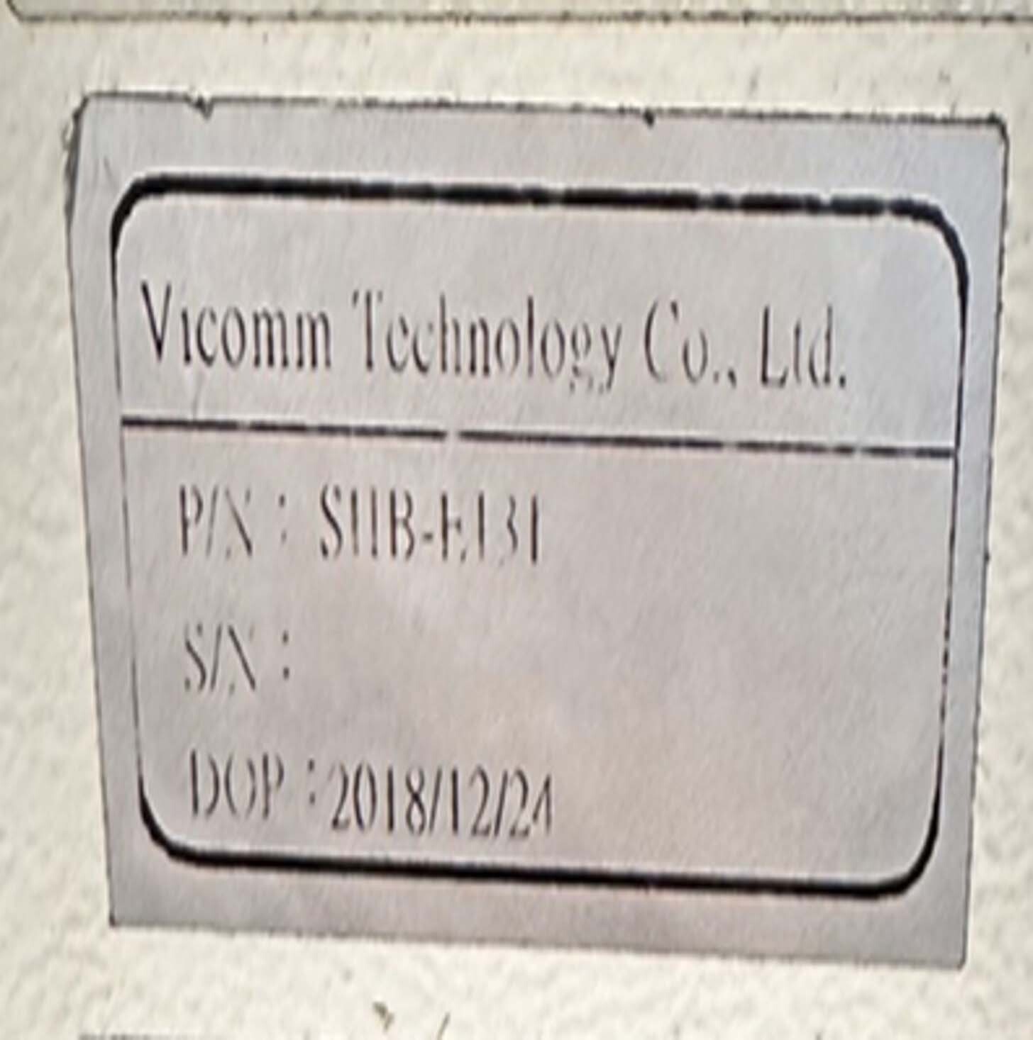 Photo Used VICOMM SHB-E131 For Sale