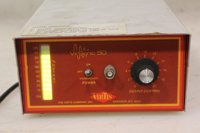 Photo Used VIRTIS Virsonic 50 For Sale
