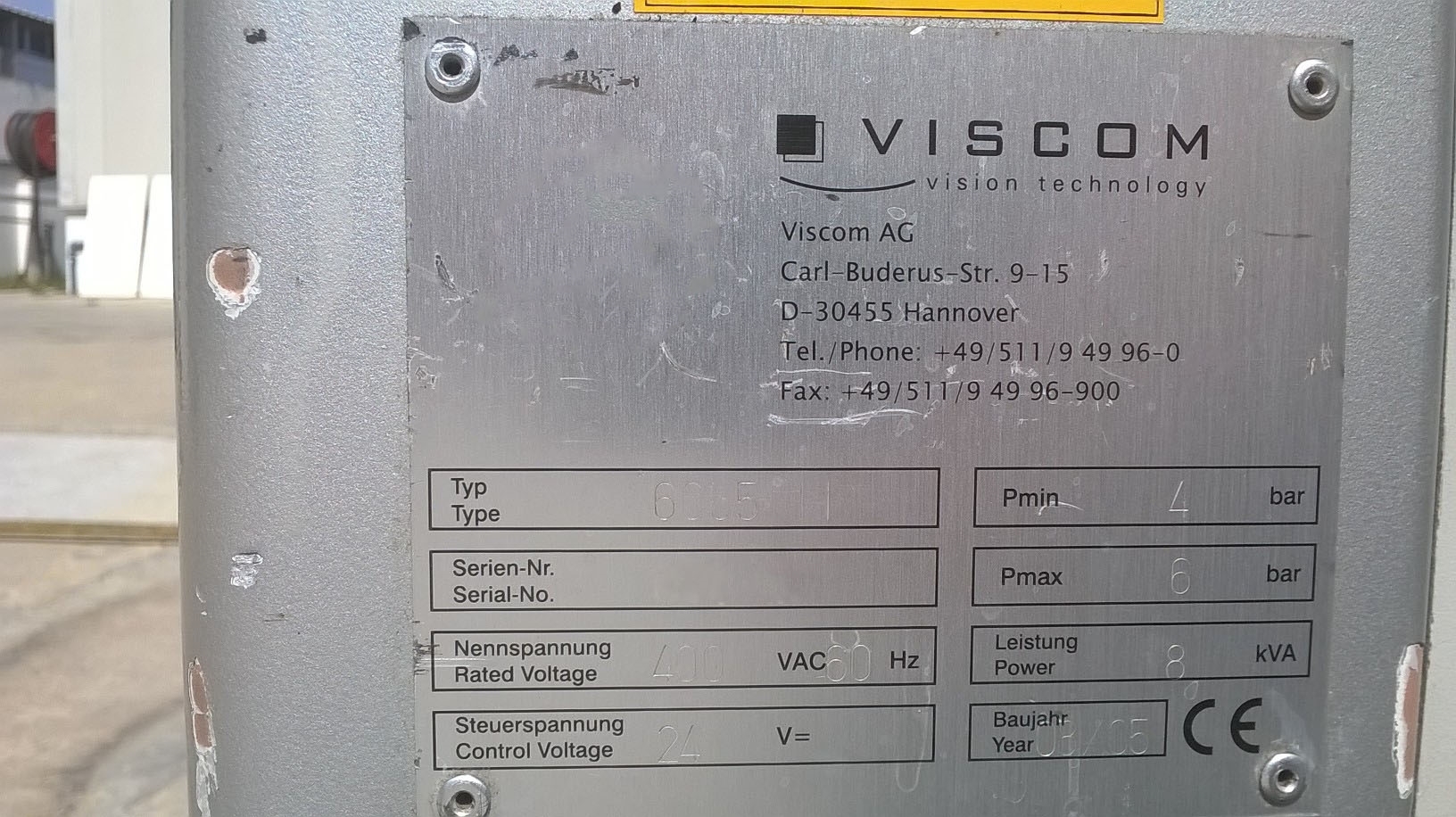 图为 已使用的 VISCOM 6055-II 待售