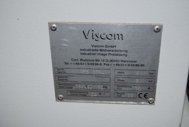 图为 已使用的 VISCOM S 6054 待售