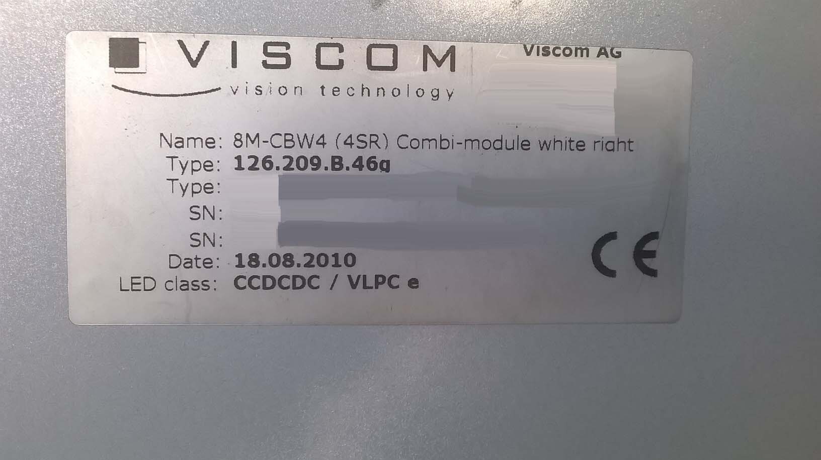 图为 已使用的 VISCOM S6055-II 待售