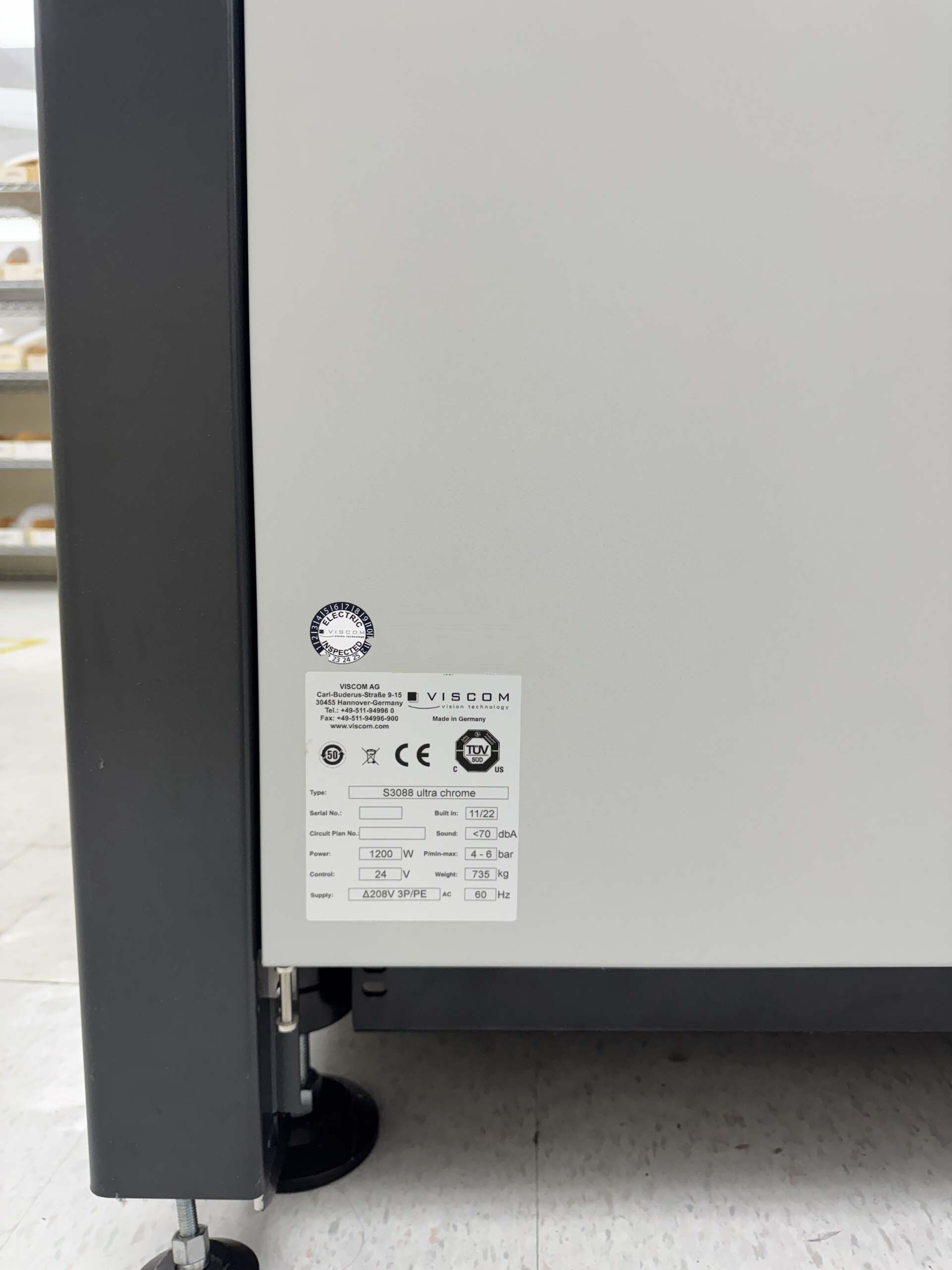 图为 已使用的 VISCOM S3088 Ultra Chrome 待售