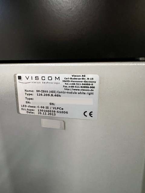 圖為 已使用的 VISCOM S6055-II 待售