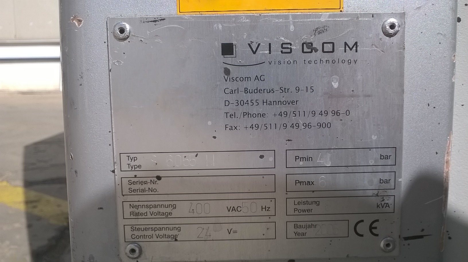 圖為 已使用的 VISCOM S6055-II 待售