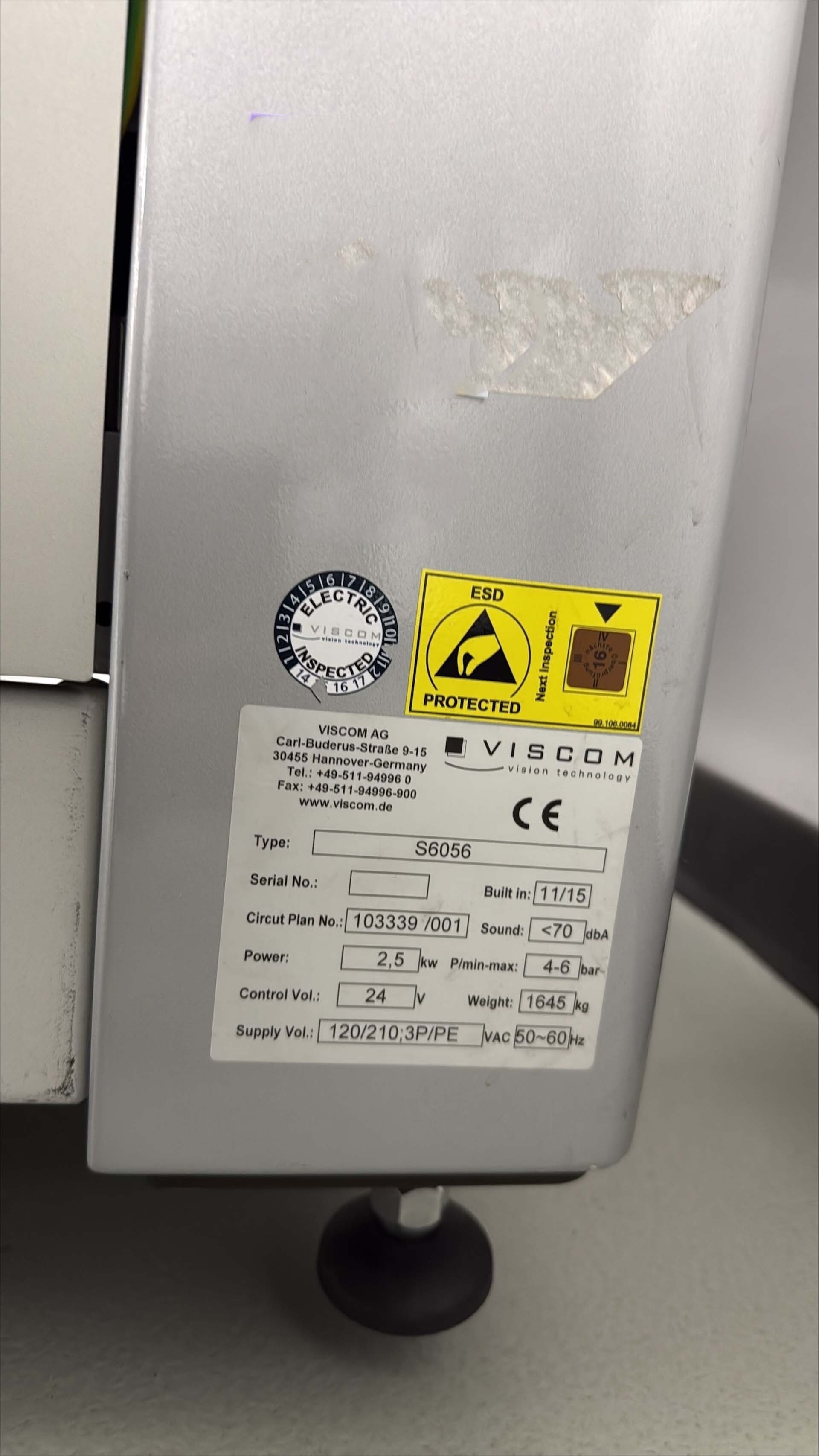 Photo Used VISCOM S6056 For Sale