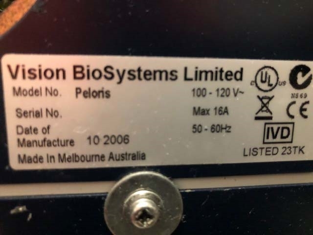 Photo Used VISION BIOSYSTEMS Peloris For Sale