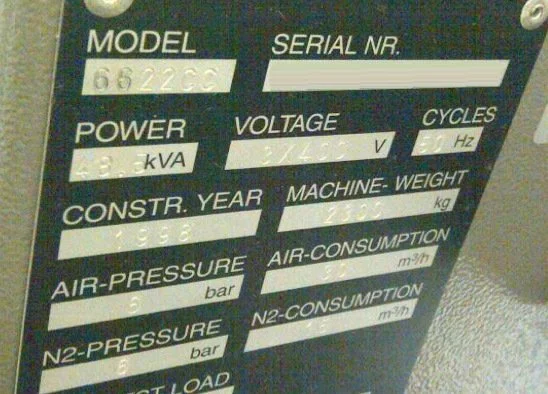 Vitronics Soltec Cc Delta Wave Pcb