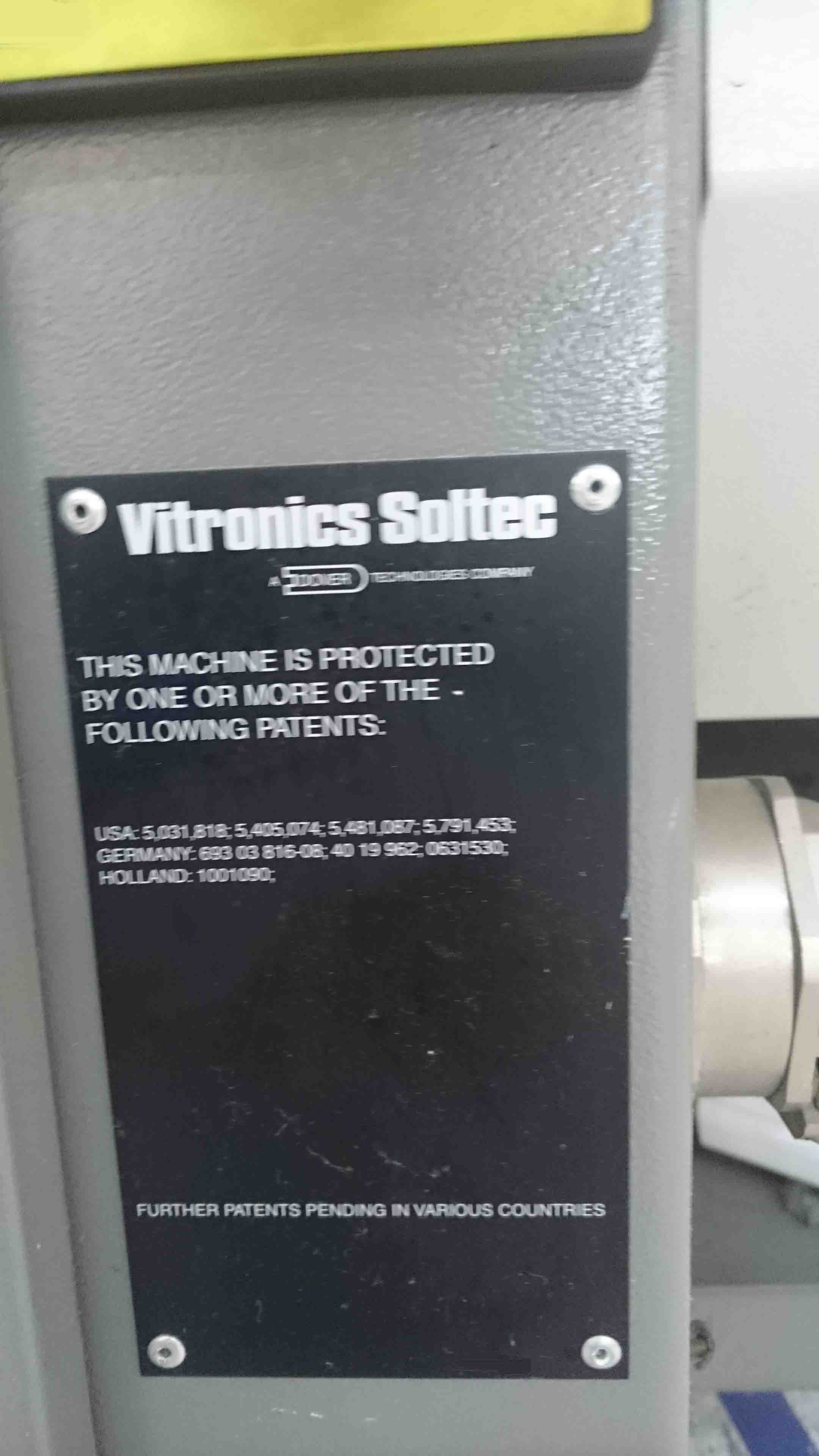 Photo Used VITRONICS SOLTEC Quantis Pro For Sale