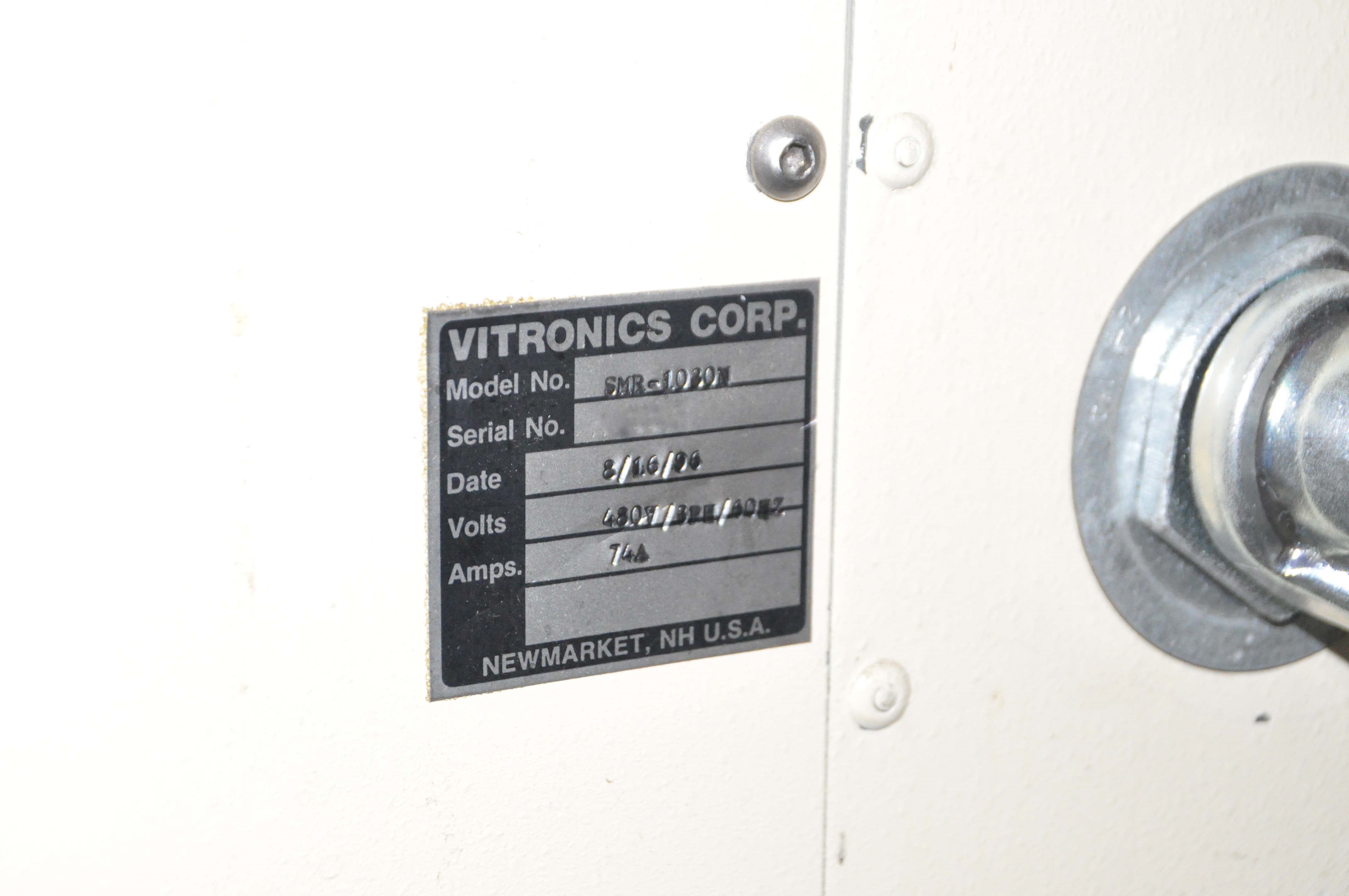 Photo Used VITRONICS SOLTEC Unitherm SMR 1030M For Sale