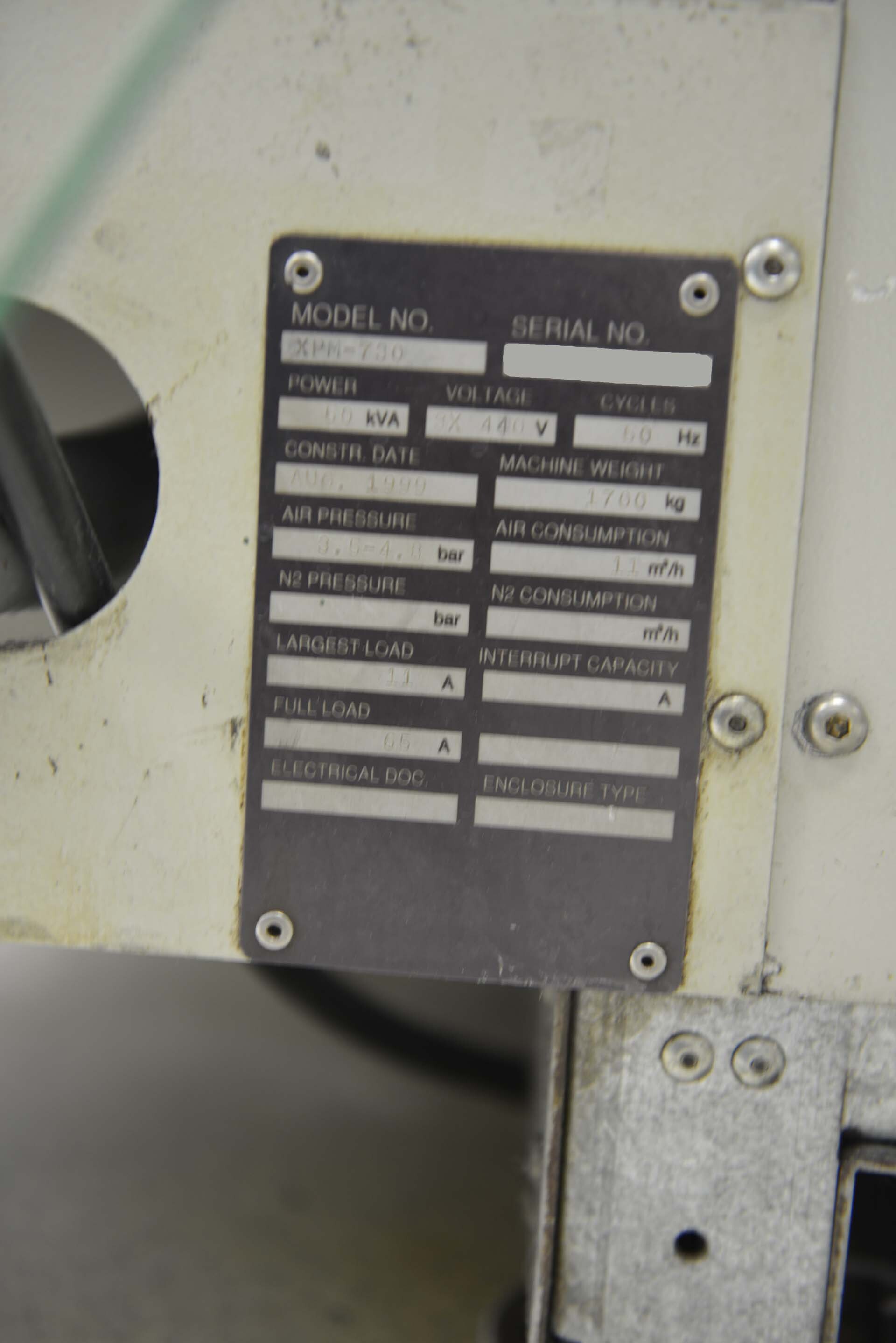 Photo Used VITRONICS SOLTEC XPM 730 For Sale