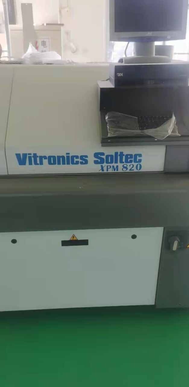 사진 사용됨 VITRONICS SOLTEC XPM 820 판매용