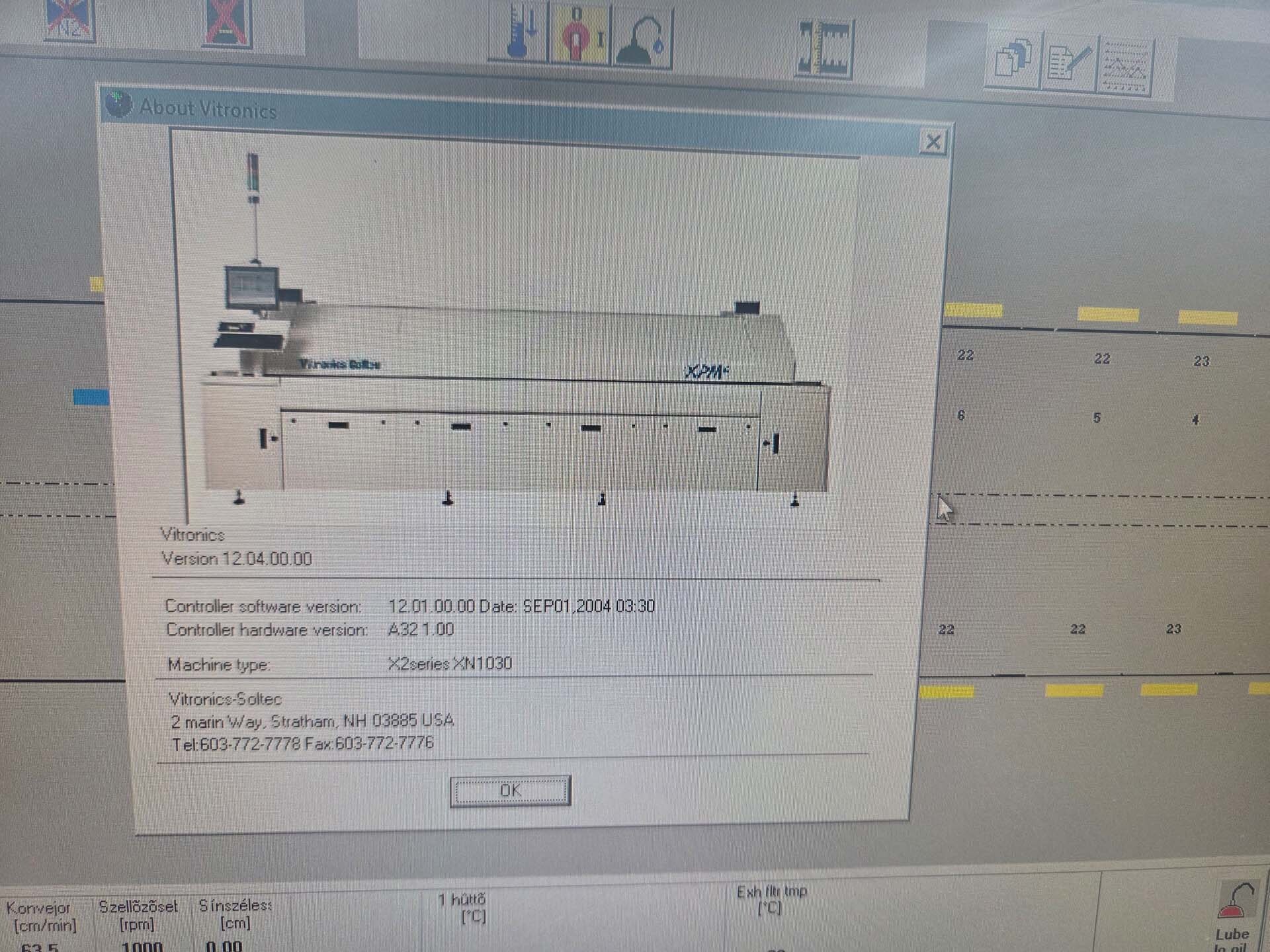 Photo Used VITRONICS SOLTEC XPM2 For Sale