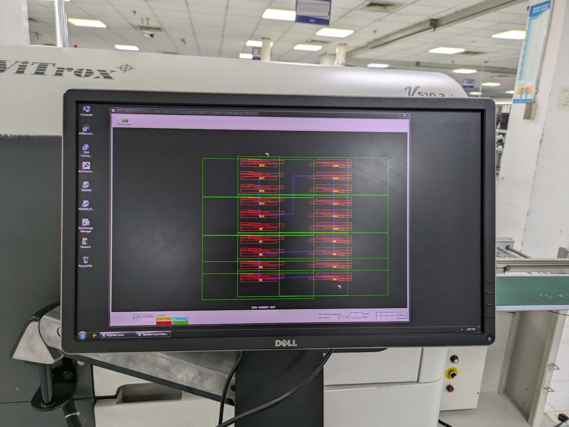 Foto Verwendet VITROX V510-Optimus3D Zum Verkauf