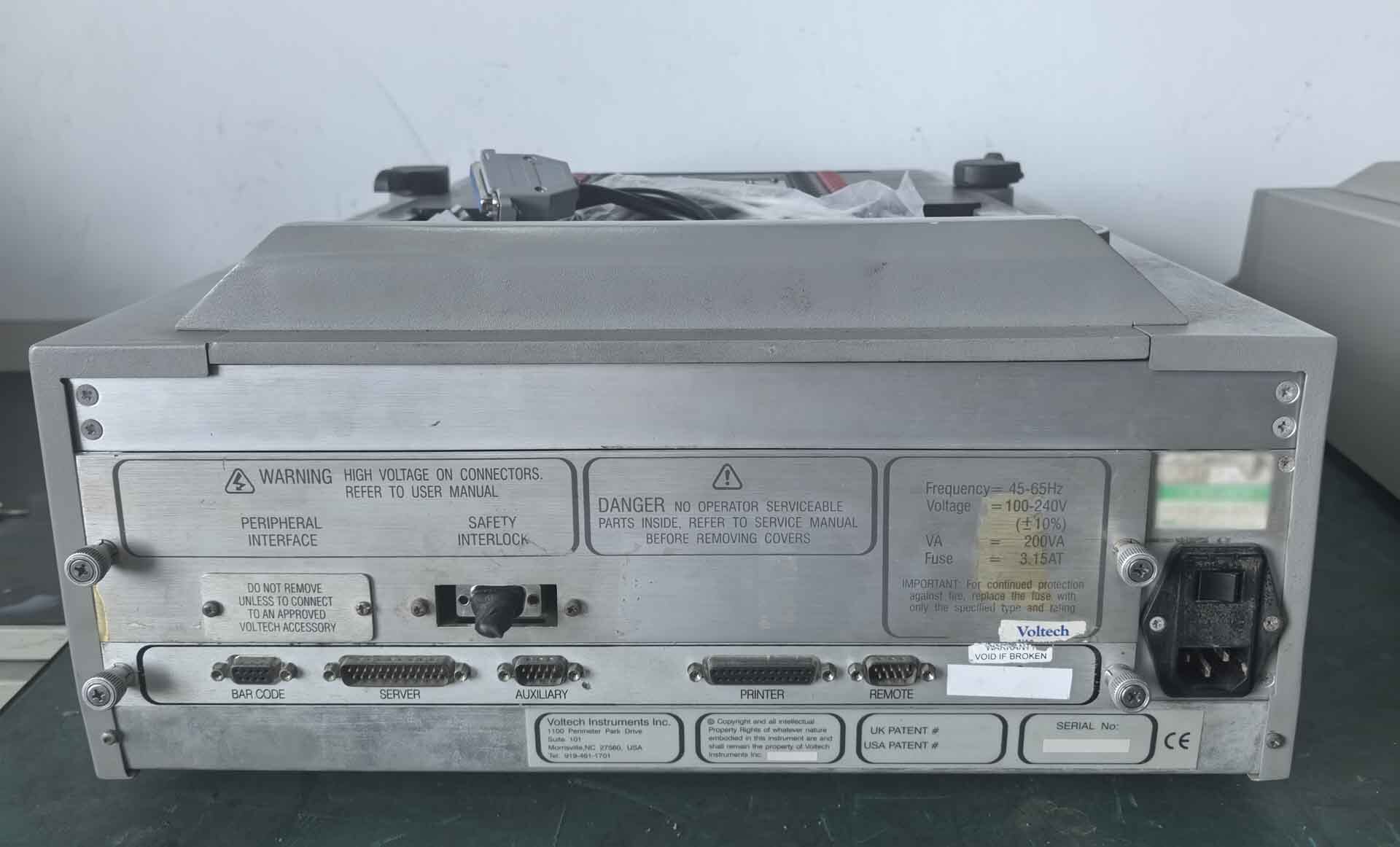 Photo Used VOLTECH AT 3600 For Sale