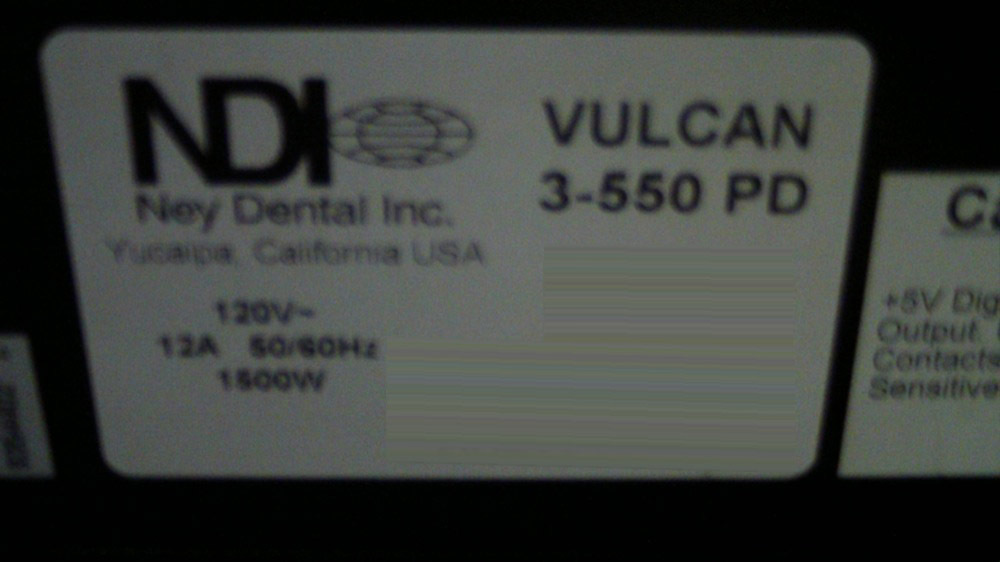 Photo Used VULCAN 3-550PD For Sale