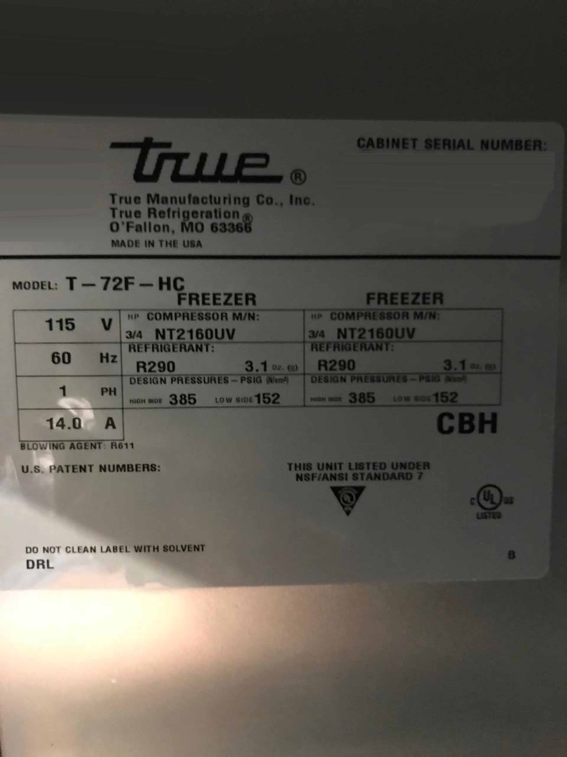 圖為 已使用的 VWR T-72F-HC 待售