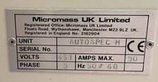 Photo Utilisé WATERS / MICROMASS Autospec M-Series À vendre