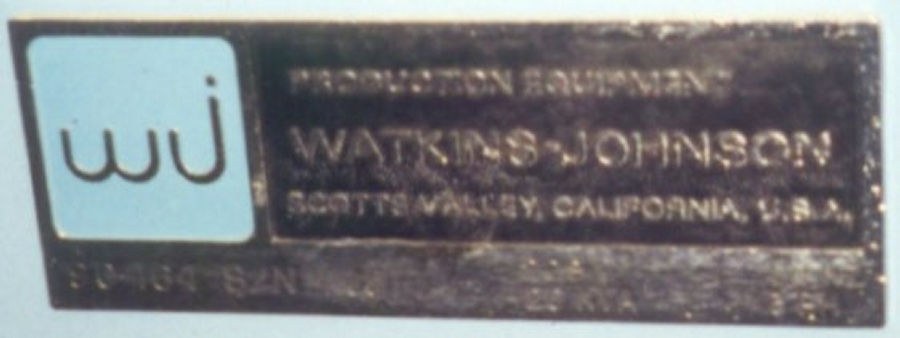 Photo Utilisé WATKINS-JOHNSON 9C-164 À vendre