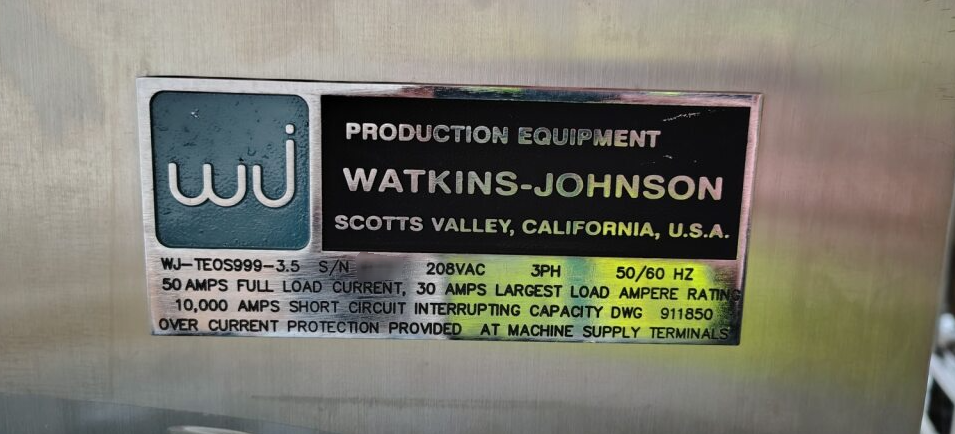 圖為 已使用的 WATKINS JOHNSON WJ 999 待售